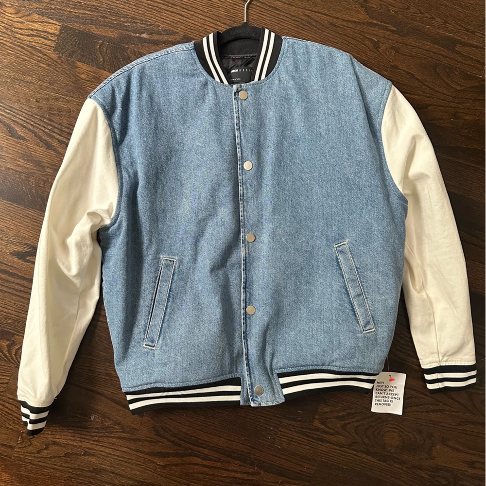 ASOS Varsity Bomber Jacket | M